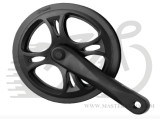 Комплект шатунов PROWHEEL PRO-E44PP, 170mm, 44T black